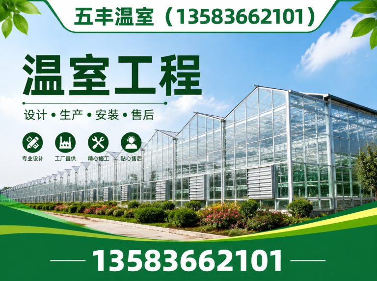 诸城市连栋温室展示图
